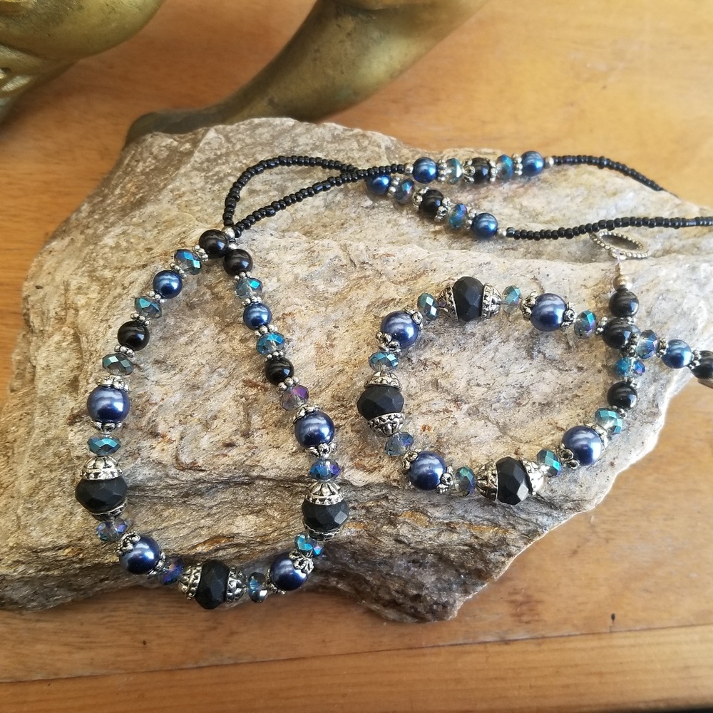 Handmade Natural gemstone and crystal set